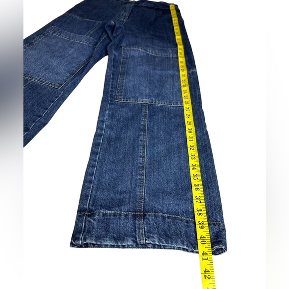 Alembika Wide Leg Jeans Large Pockets - Picture 3 of 16